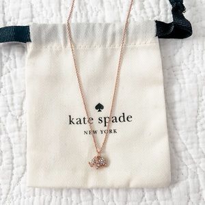 NWOT Kate Spade Elephant Necklace